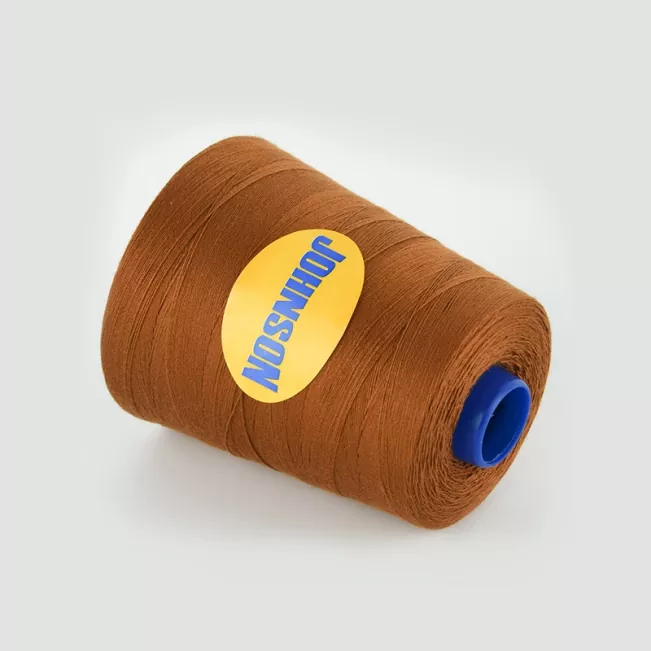 Høy styrke fargerik spunnet polyester sytråd for dresser